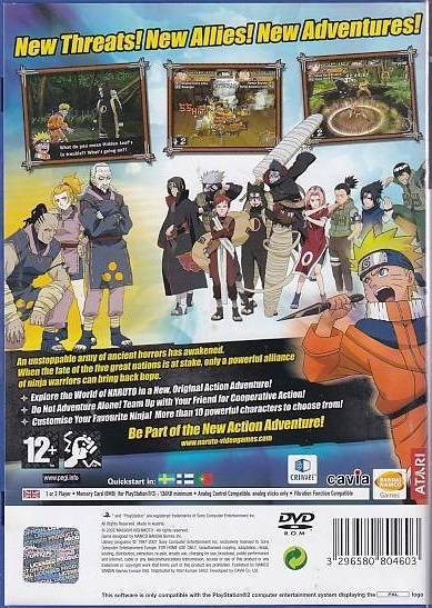 Naruto Uzumaki Chronicles 2 - PS2 (Genbrug)